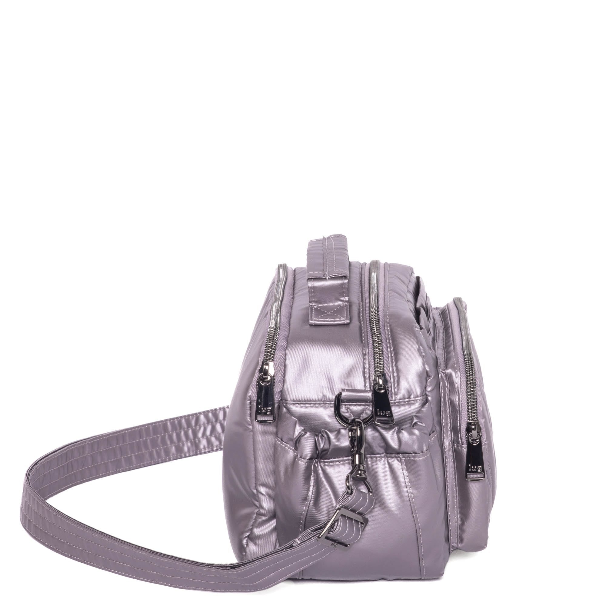 Boomer Crossbody Bag - METALLIC PEARL - Boomer_MetallicPearl_03